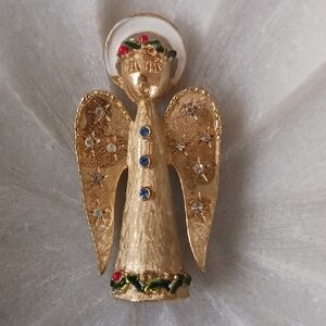 VTG Angel Brooch Signed ART (Arthur Pepper)